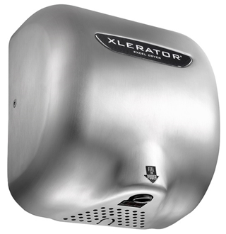 XL-SB Xlerator Hand Dryer, Brushed Stainless Steel Cover